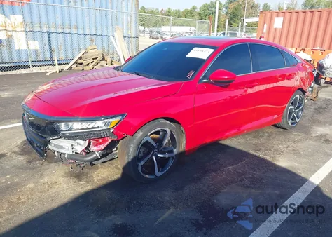 2019 Honda Accord Sport 2.0T z USA, uszkodzony, nr VIN 1HGCV2F39KA017860